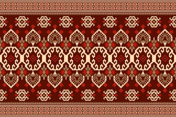 Beautiful Knitted Embroidery APattern Review
