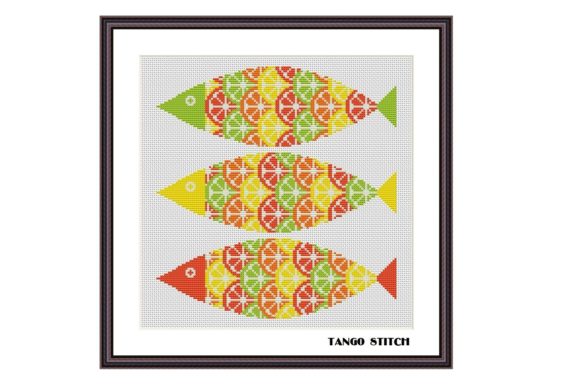 Citrus Fish Easy Embroidery Ornaments Review