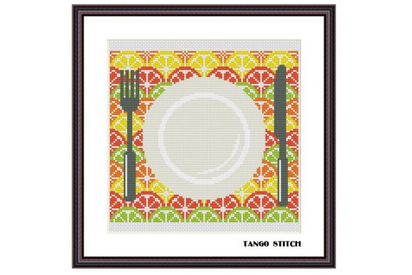Citrus Table Mat Kitchen Embroidery Review