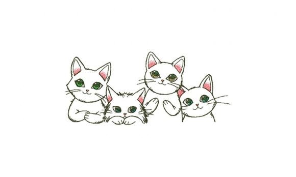 Cute Cats Embroidery Review