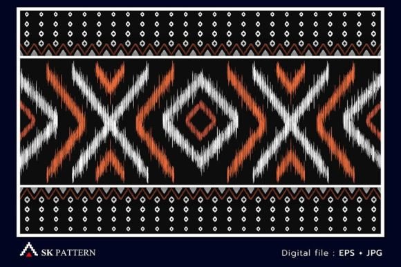 Ethnic Embroidery Geometric Review