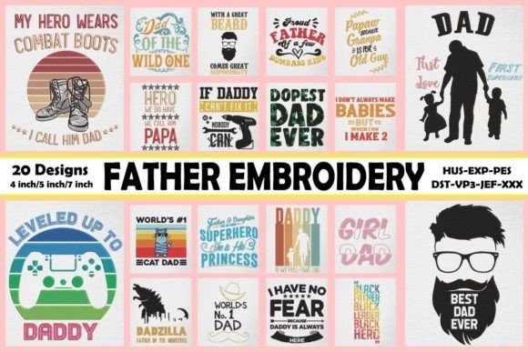 Father Embroidery Bundle Review
