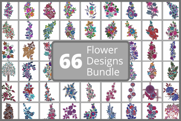 Flower Embroidery Designs Bundle Review