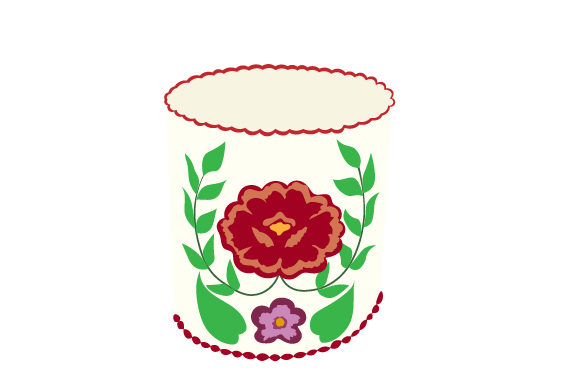 Mexican Embroidery Cake, One Layer Review