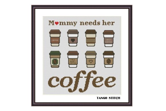 Mommy Needs Her Coffee Funny Embroidery Review