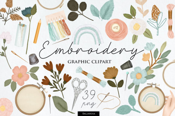Review: Embroidery Clipart for Personalized Gifts